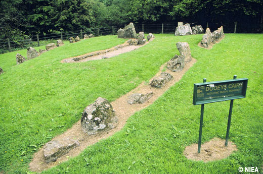 Ballymacaldrick Court Tomb